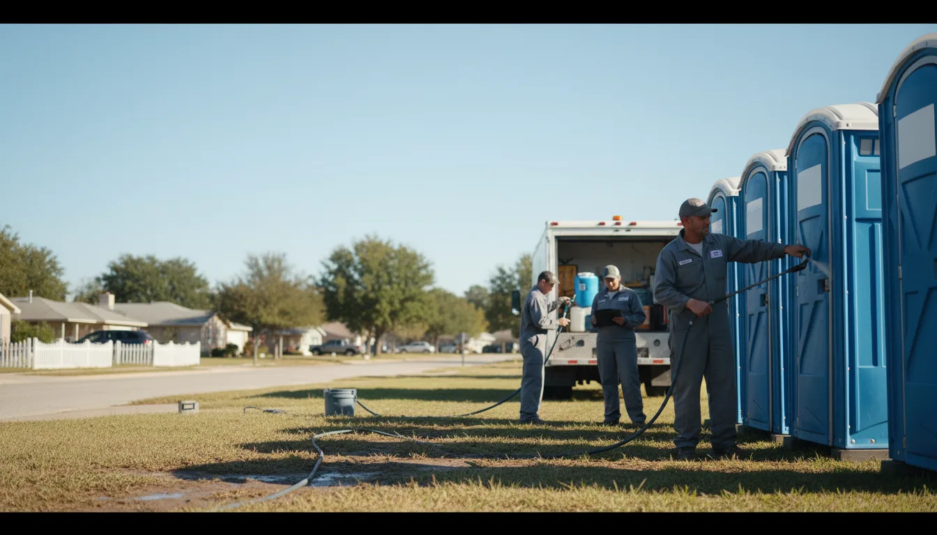 Long-Term Portable Toilet Rental in San Diego, TX near me